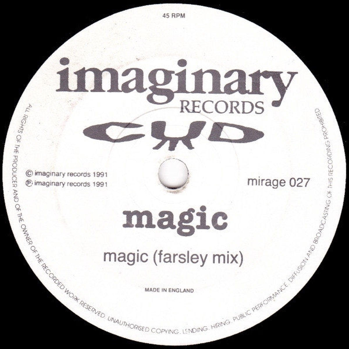Cud - Magic (7) (Near Mint (NM or M-))