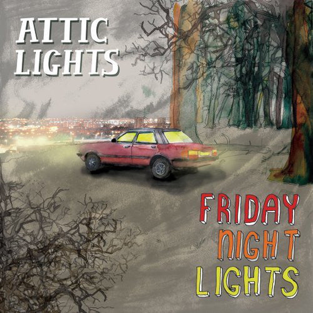 Attic Lights - Friday Night Lights (CD) (Very Good Plus (VG))