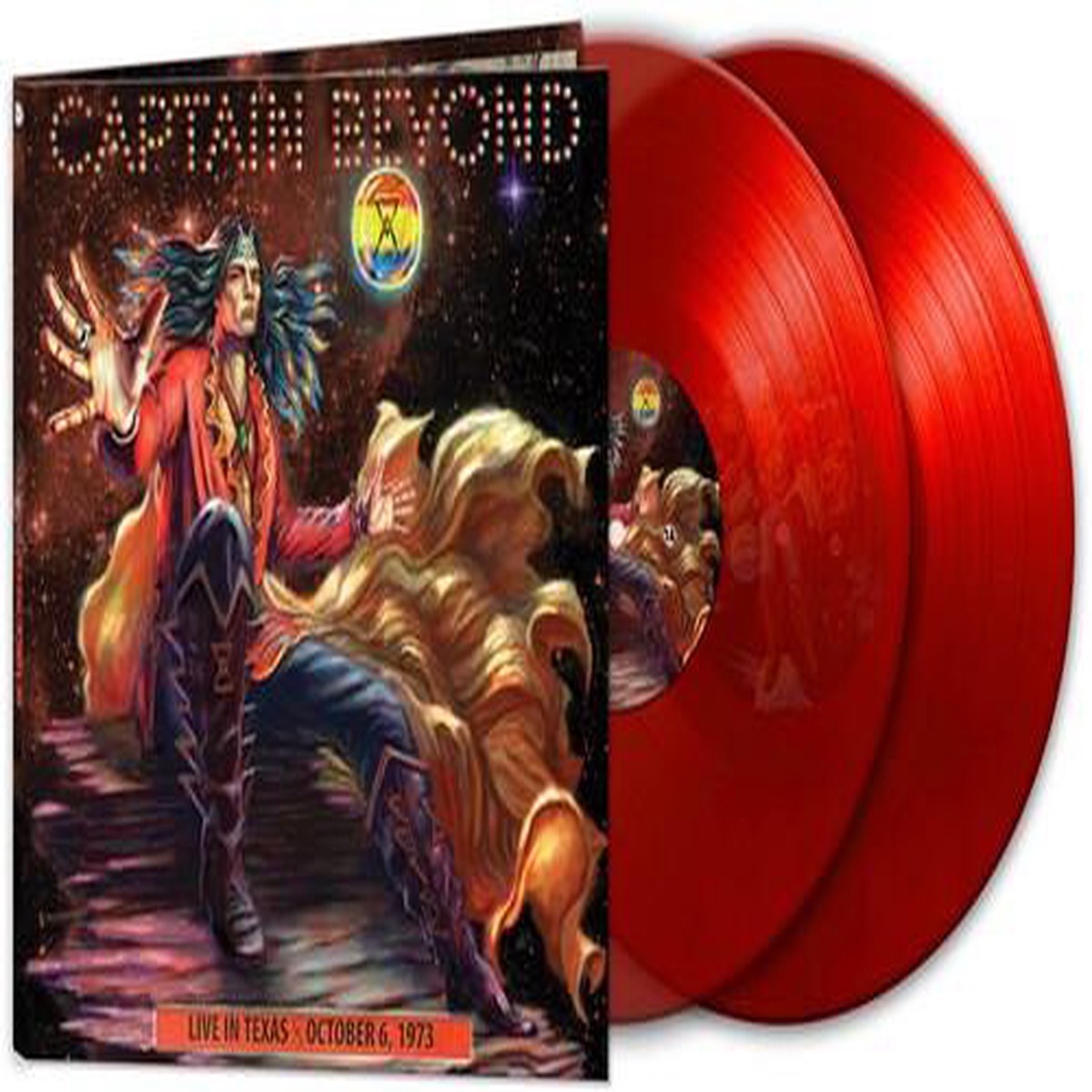 Captain Beyond- Live In Texas - October 6 1973 - Red (Vinyl)