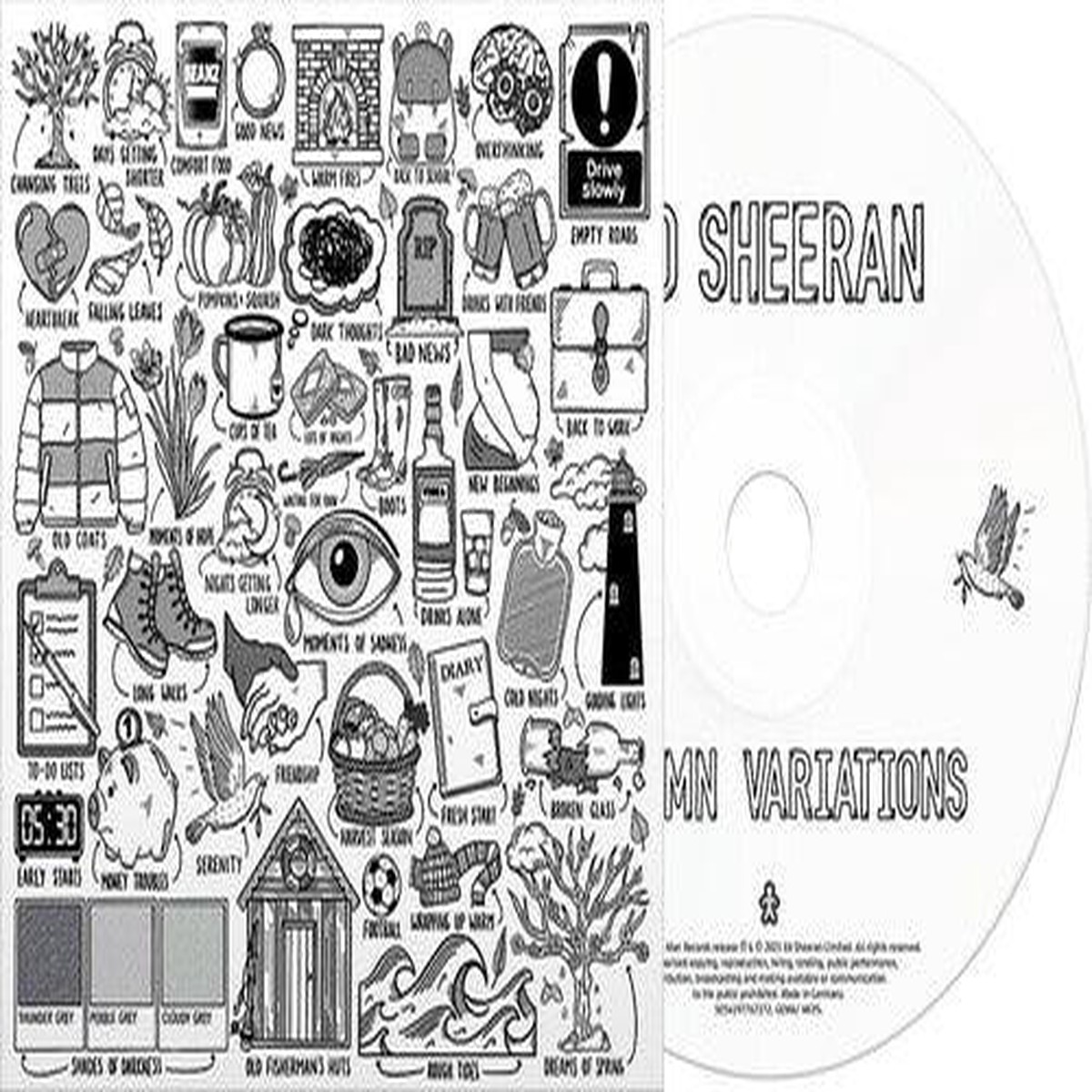 Ed Sheeran- Autumn Variations (CD)