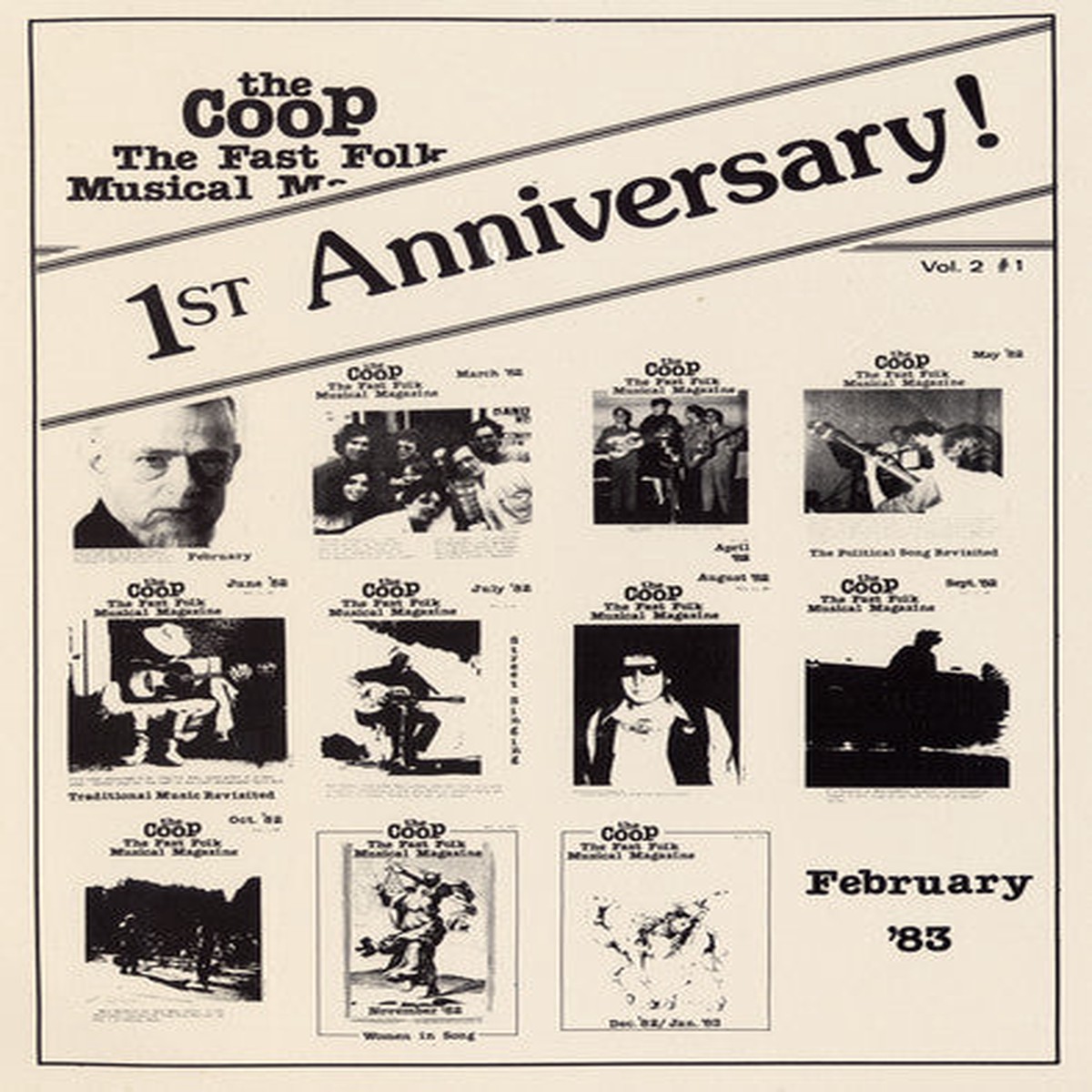 Fast Folk Musical Magazine 1 First An 2 Variou- Fast Folk Musical Magazine (1) First An 2 Various (CD)