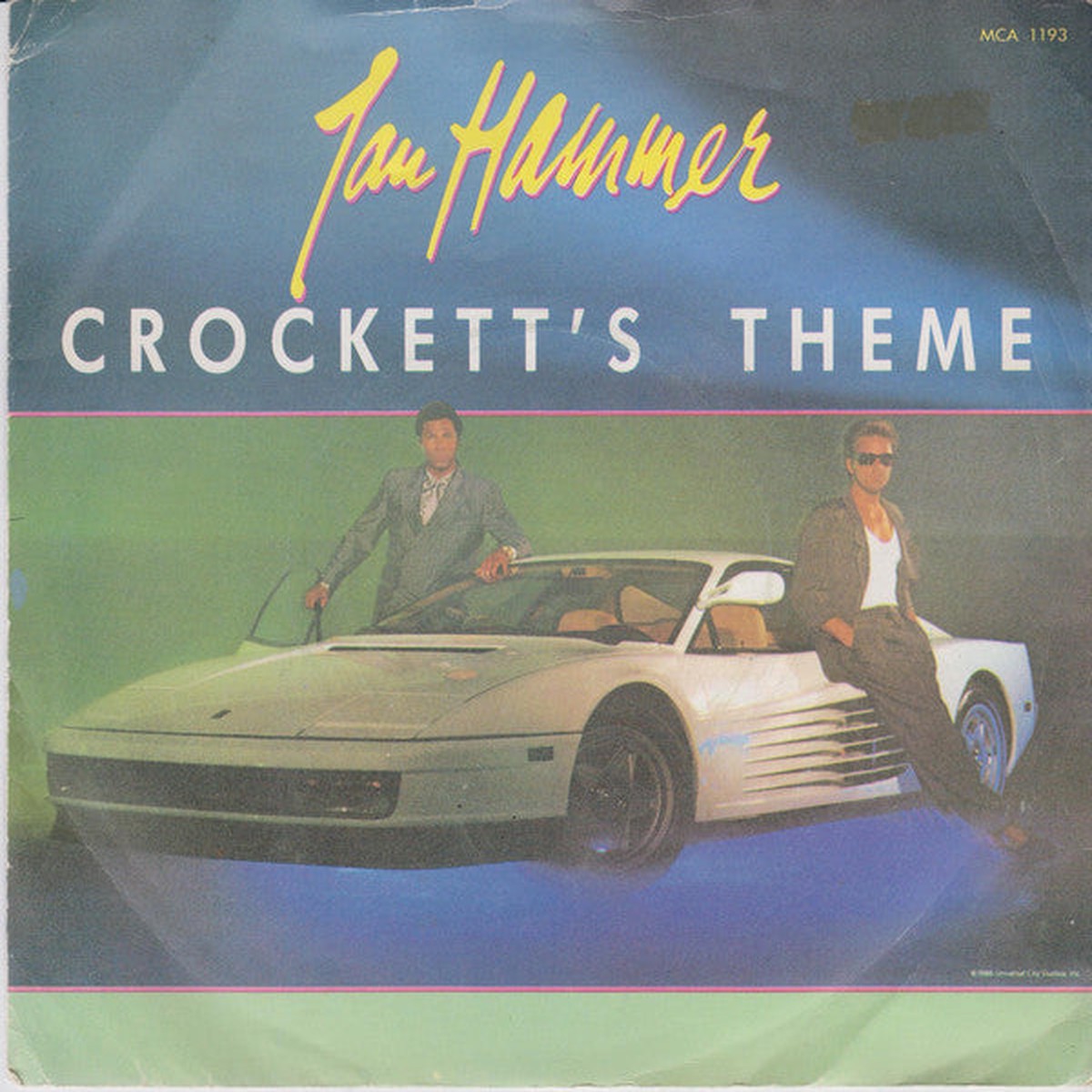 Jan Hammer - Crocketts Theme (7) (Very Good Plus (VG))