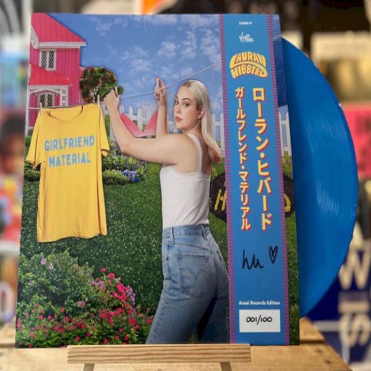 Lauran Hibberd- Girlfriend Material - Sky Blue Colored Vinyl
