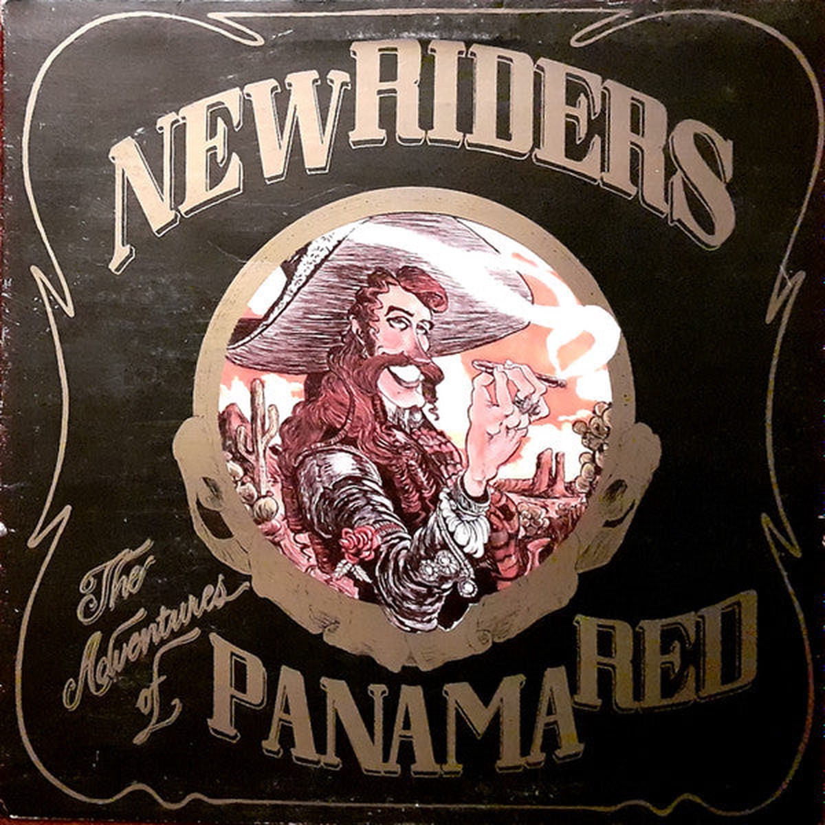 New Riders Of The Purple Sage - The Adventures Of Panama Red (LP) (Very Good Plus (VG))