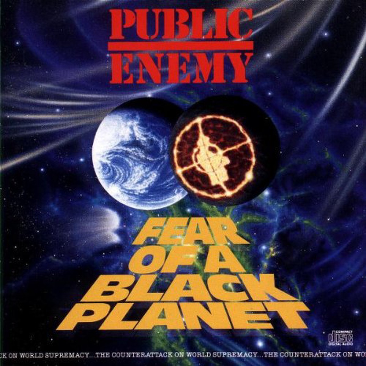 Public Enemy- Fear of a Black Planet (CD)