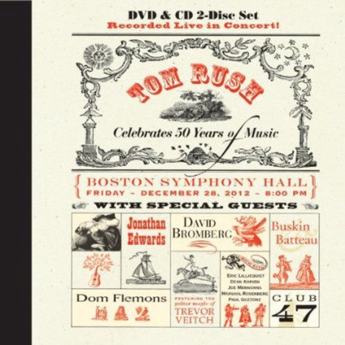 Tom Rush- Celebrates 50 Years of Music (CD)