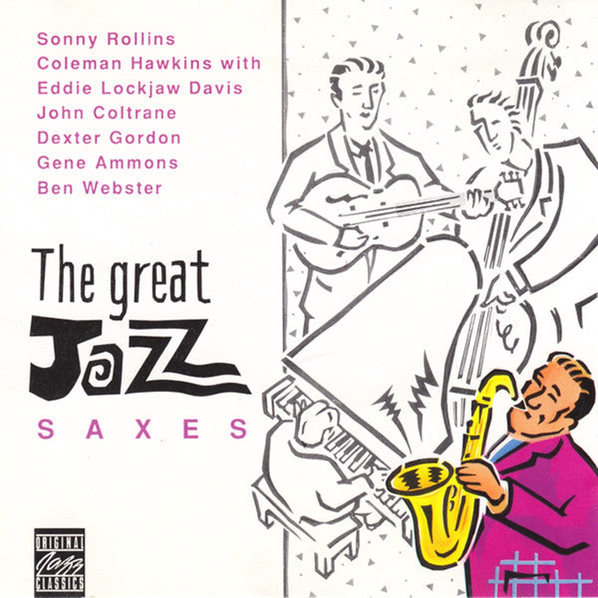 Various - The Great Jazz Saxes (CD) (Very Good Plus (VG))