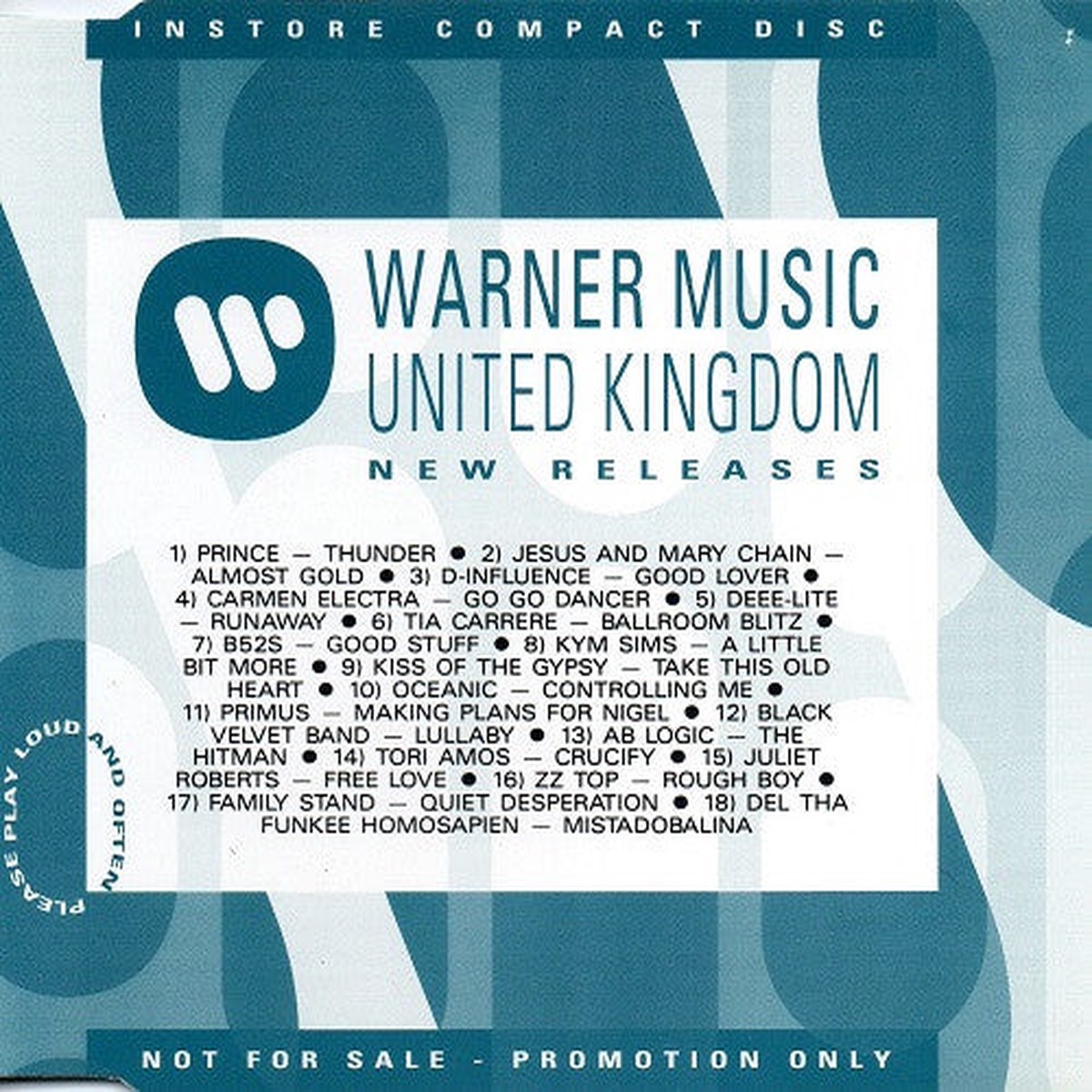 Various - Warner Music United Kingdom New Releases (CD) (Very Good Plus (VG))