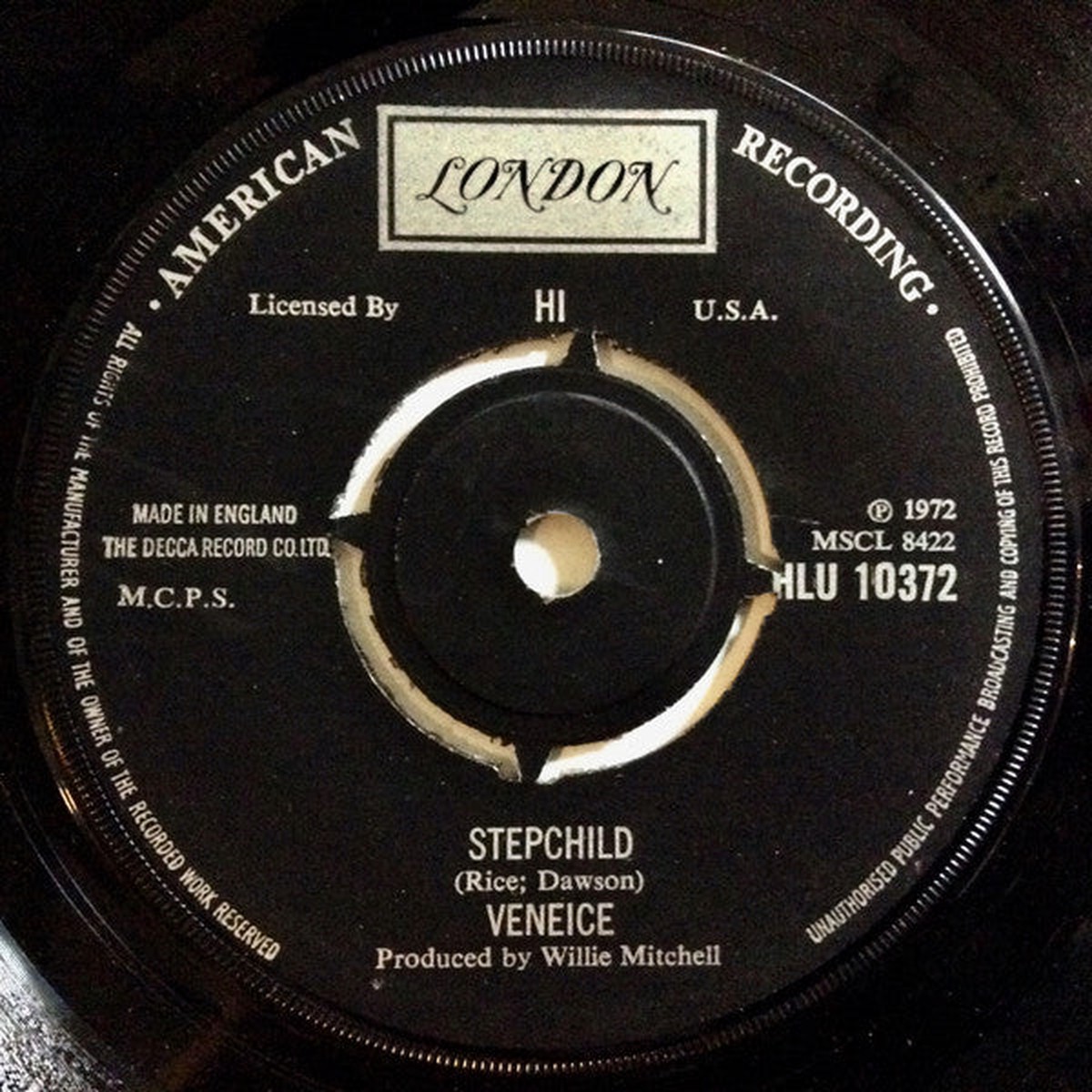Veniece - Stepchild (7) (Good Plus (G))