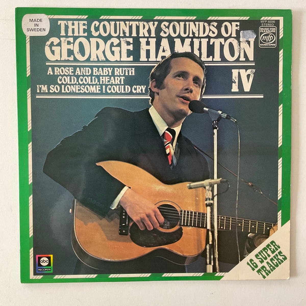 George Hamilton IV - The Country Sounds Of George Hamilton IV (LP) (Very Good (VG))