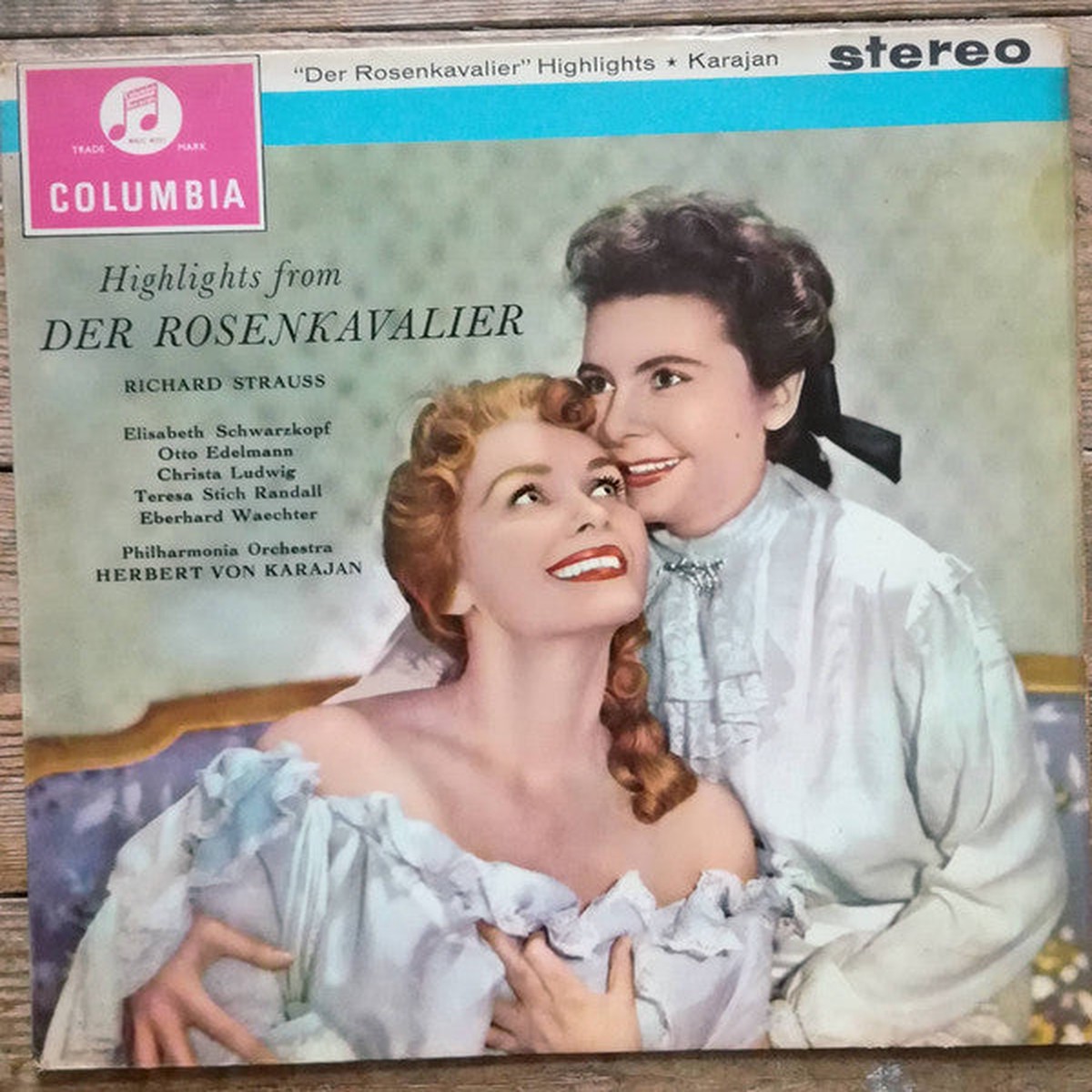 Richard Strauss - Der Rosenkavalier Highlights (LP) (Very Good Plus (VG))