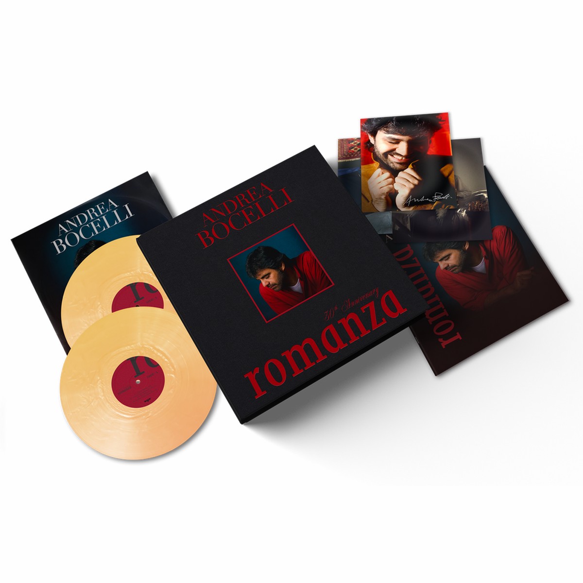 Andrea Bocelli- Romanza - 30th Anniversary Super Deluxe Gold (Vinyl)