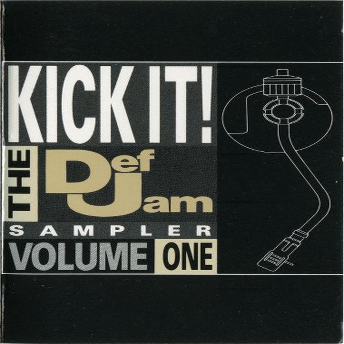 Various - Kick It (The Def Jam Sampler Volume One) (Cassette) (Very Good Plus (VG))