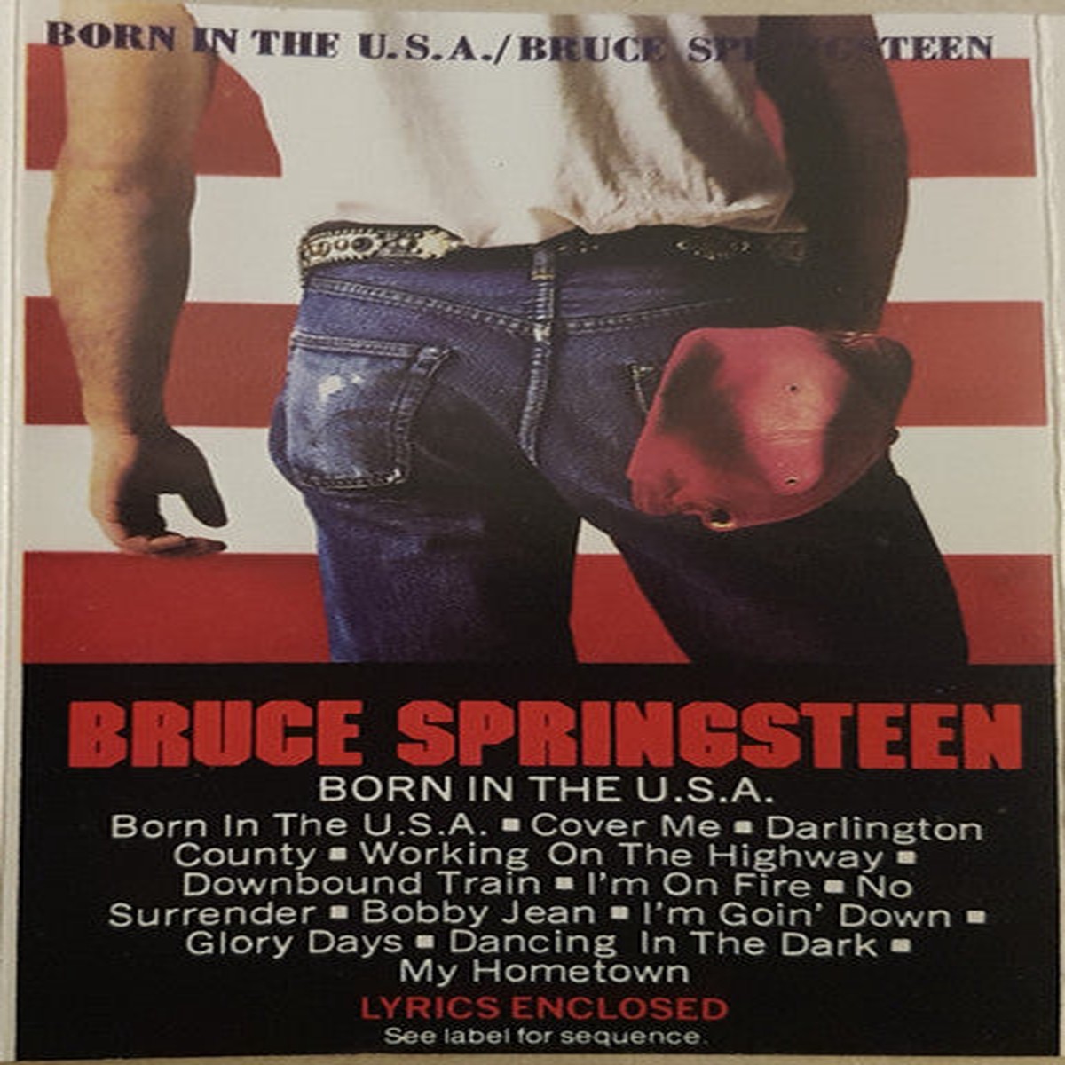 Bruce Springsteen - Born In The USA (Cassette) (Very Good Plus (VG))