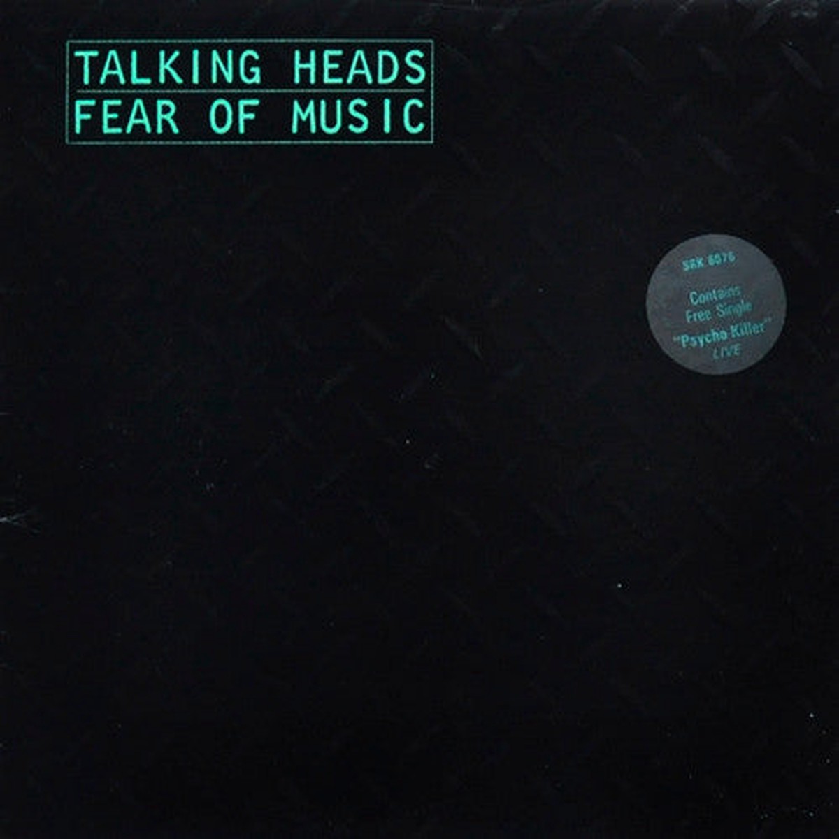 Talking Heads - Fear Of Music (LP) (Very Good (VG))