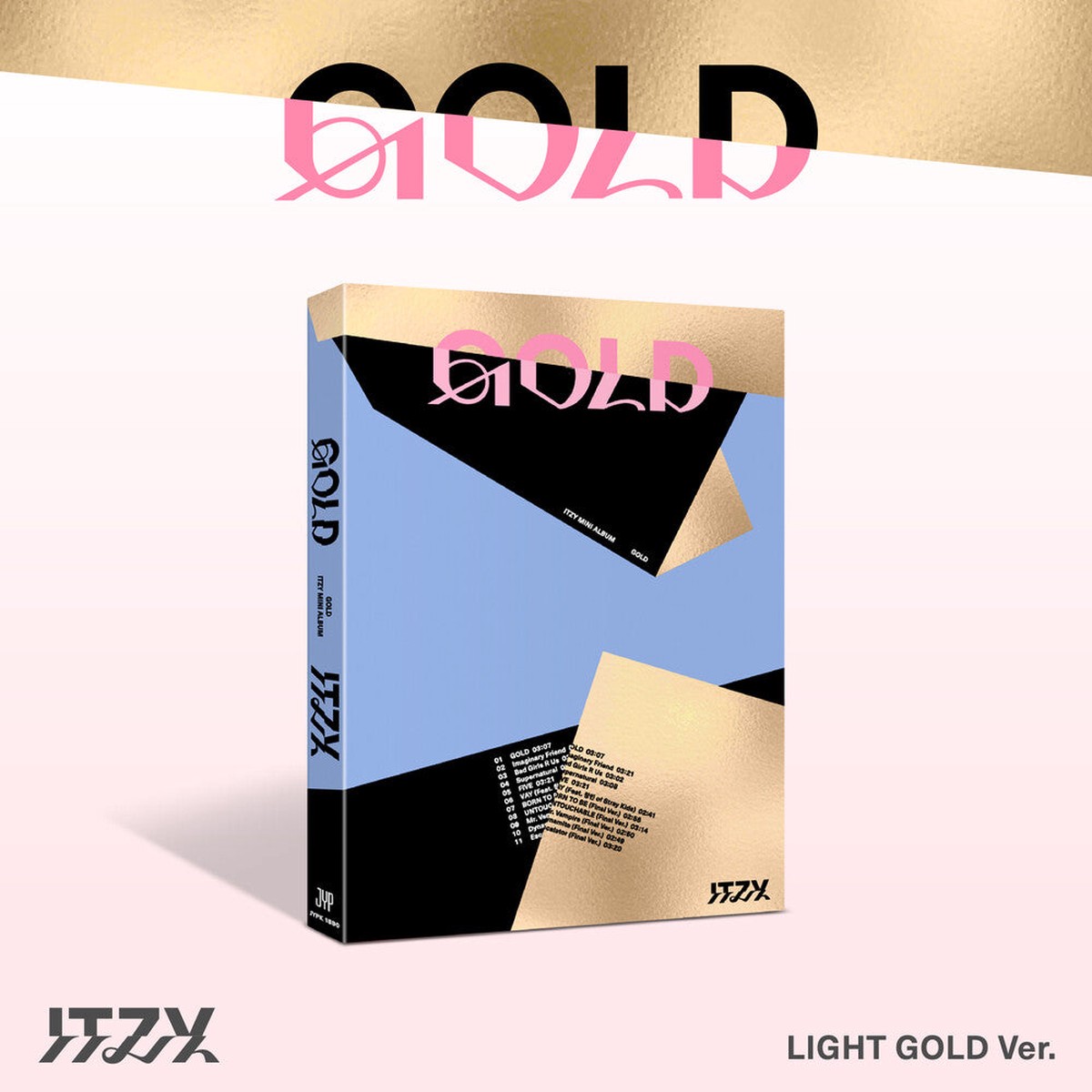 ITZY- Gold Light Gold Ver (CD)