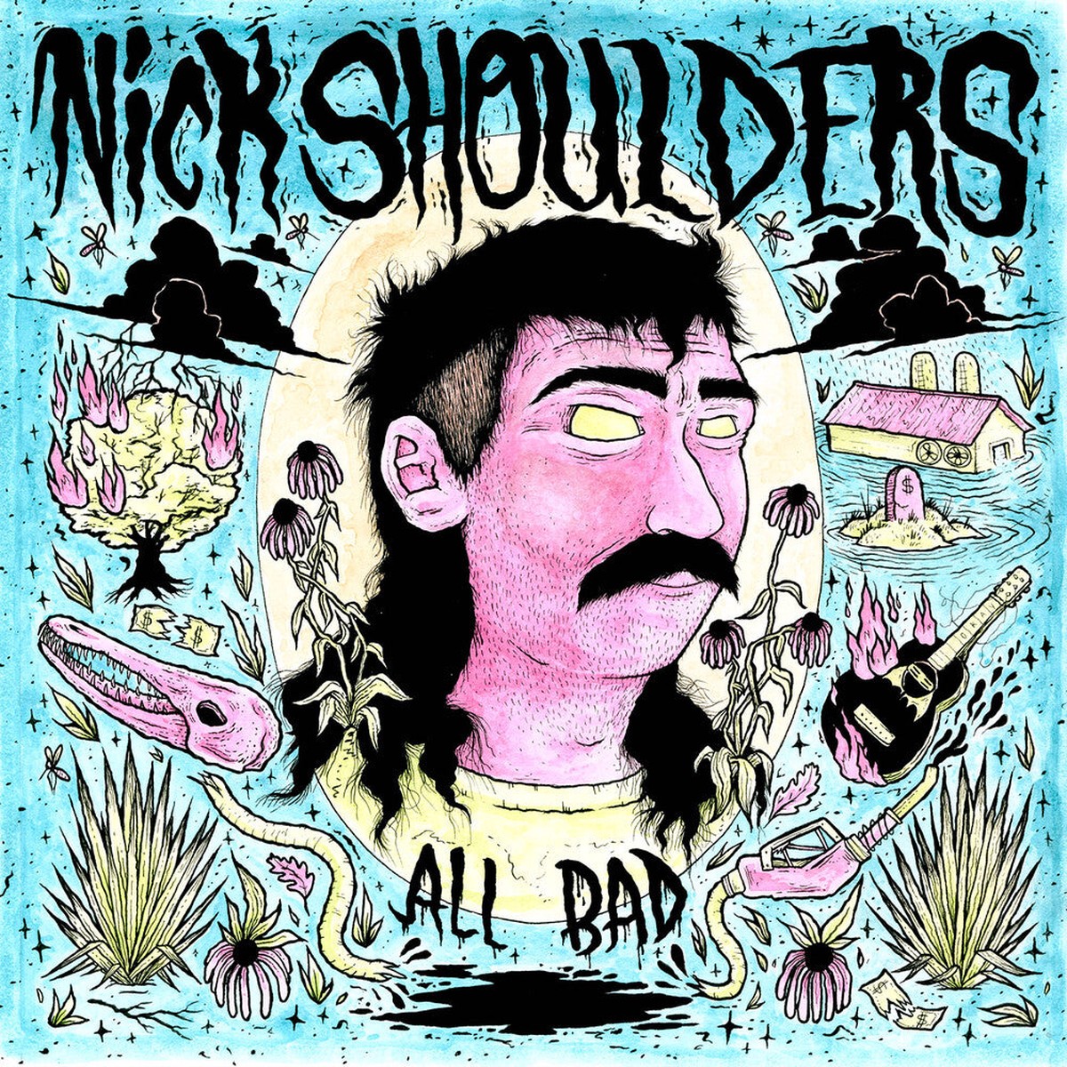 Nick Shoulders- All Bad Digipak (CD)