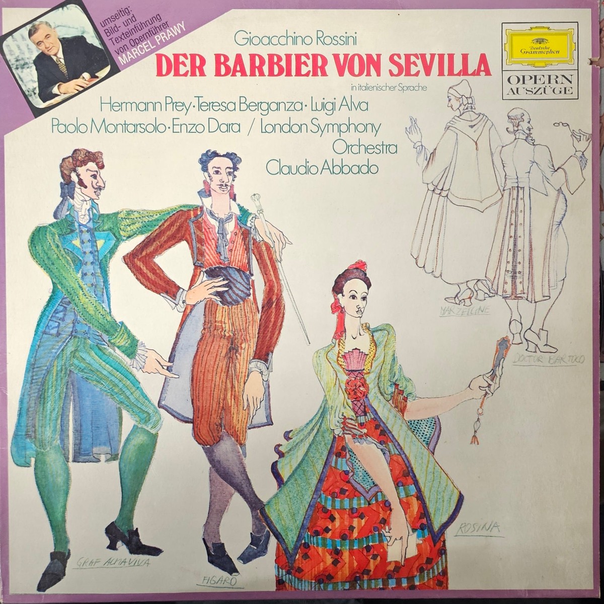 Rossini- Der Barbier Von Sevilla (Saw Cut) (Used Vinyl)