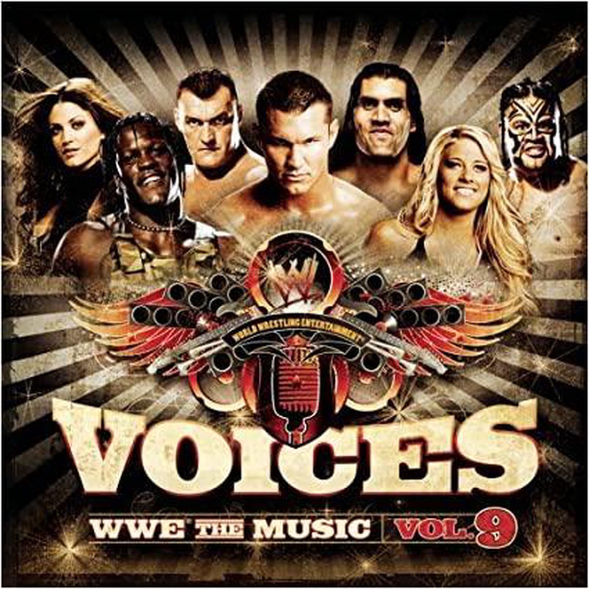 Various- Voices WWE The Music Vol 9 (DLX 2xCD)(Used CD)