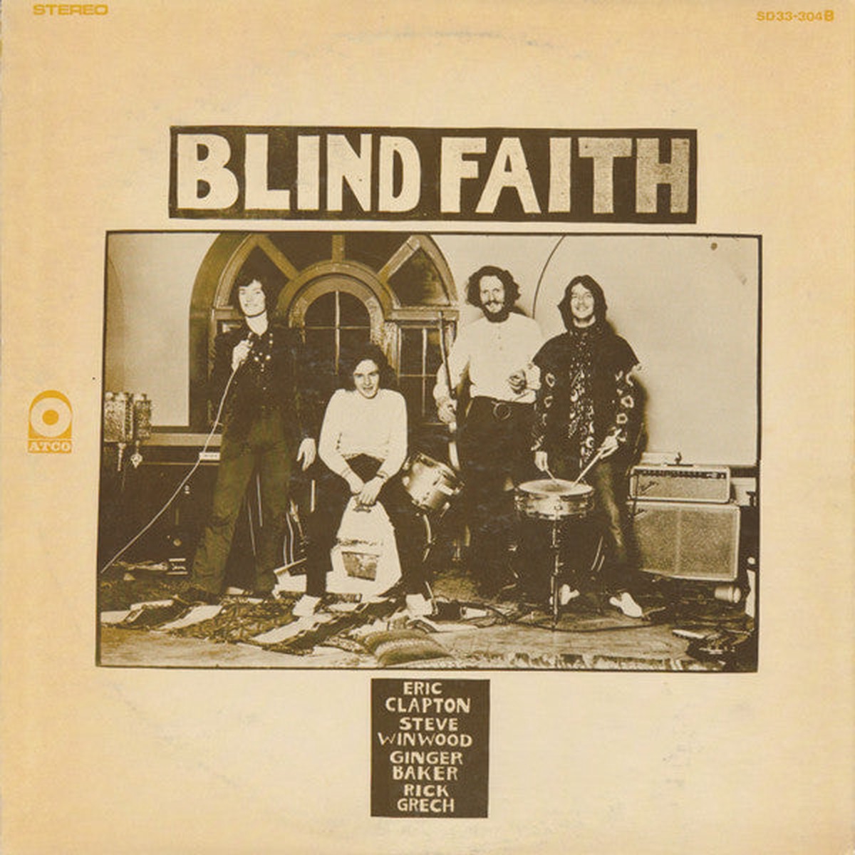 Blind Faith- Blind Faith (Reissue Gold Record Award Sticker)(Light Surface Wear) (Used Vinyl)