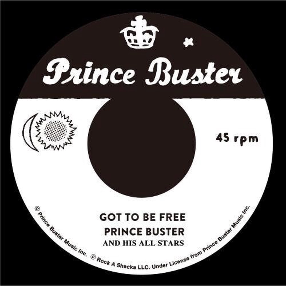 Prince Buster- Got To Be Free Black Soul