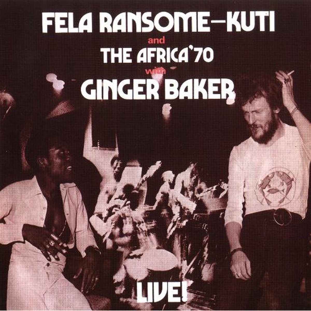 Fela Ransome-Kuti and the Africa 70- Live with Ginger Baker (CD)
