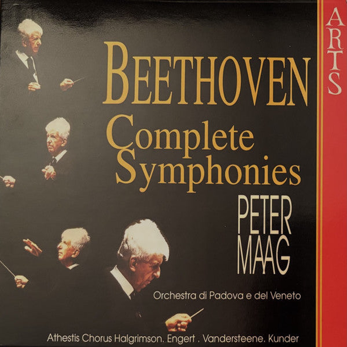 Ludwig van Beethoven Peter Maag Orchestra Di Padova E Del Veneto Athestis Chorus Amanda Halgrimson Ruthild Engert-Ely Zeger Vandersteene Friedman Kunder - Ludwig van Beethoven - Symphonies 1-9 Box