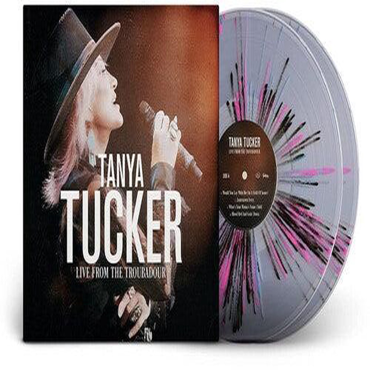Tanya Tucker- Live From The Troubadour (BlackPinkBlue Vinyl)