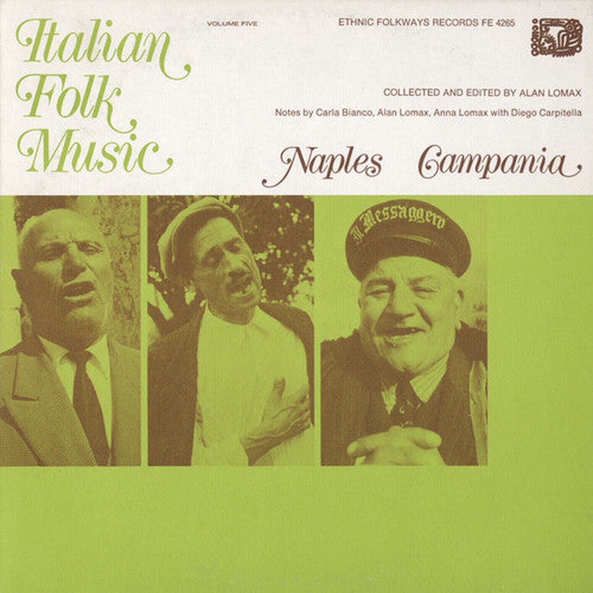 Italian Folk Music- Italian Folk 5 Naples Various (CD)