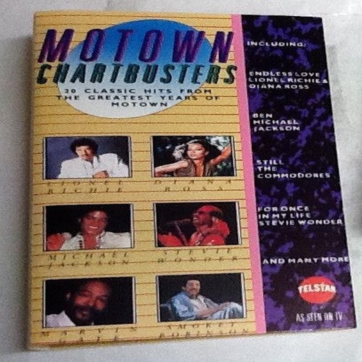 Various - Motown Chartbusters (Cassette) (Very Good Plus (VG))