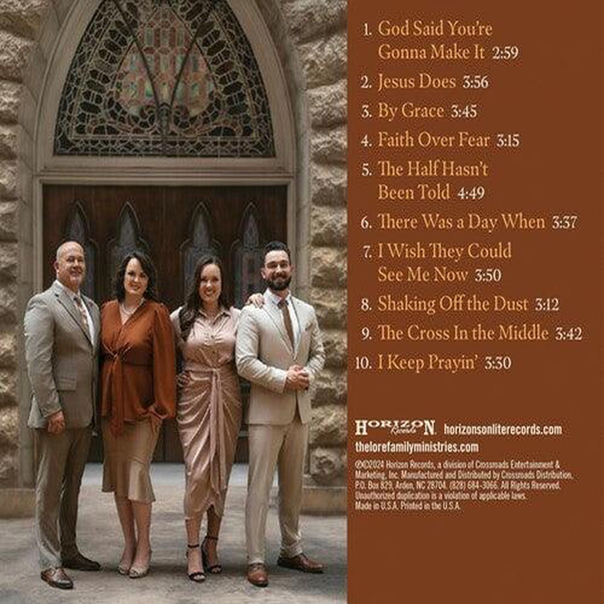 Lore Family- Faith Over Fear (CD)