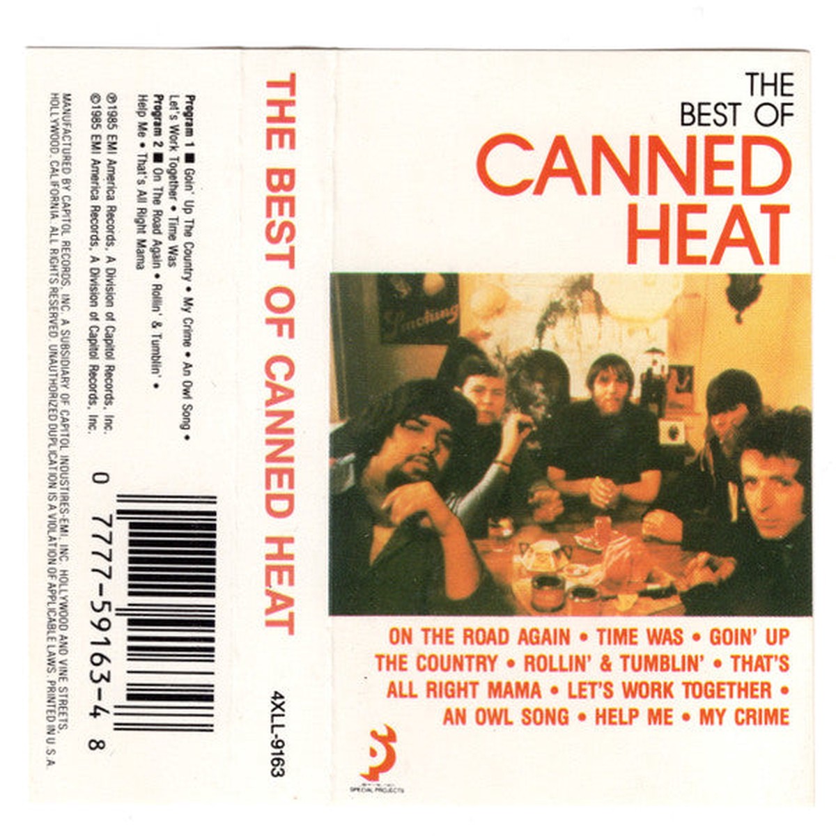 Canned Heat- The Best Of Canned Heat (Used Cassette)