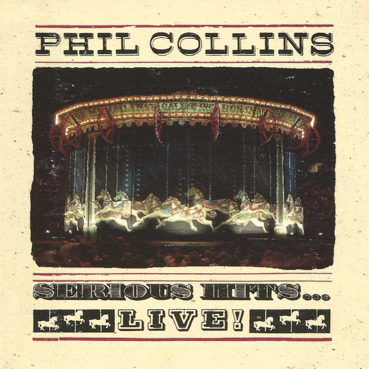 Phil Collins - Serious HitsLive (Cassette) (Very Good Plus (VG))