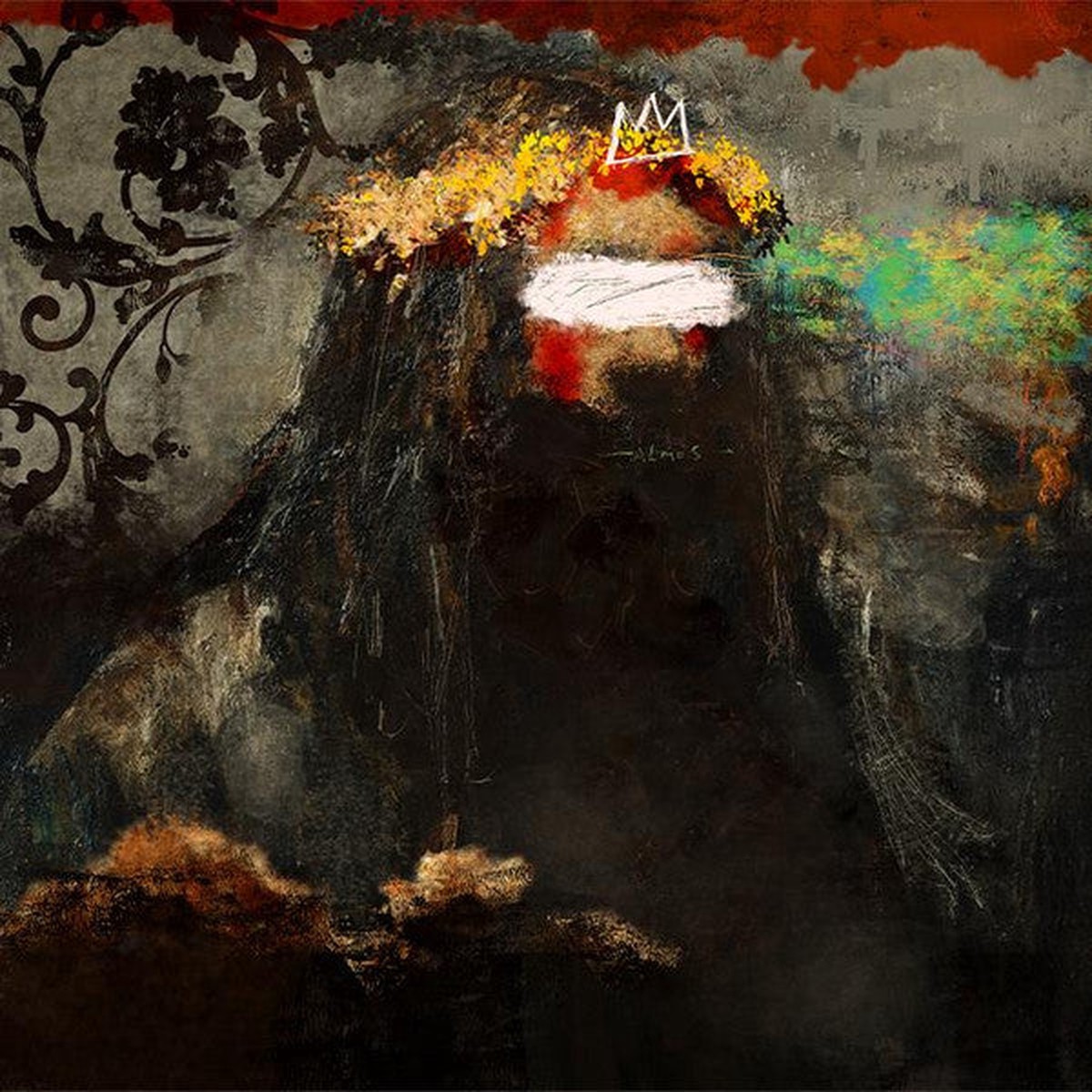 El Camino 38 Spesh- Sacred Psalms (Numbered GoldBlue Marbled Vinyl) (Used Vinyl)