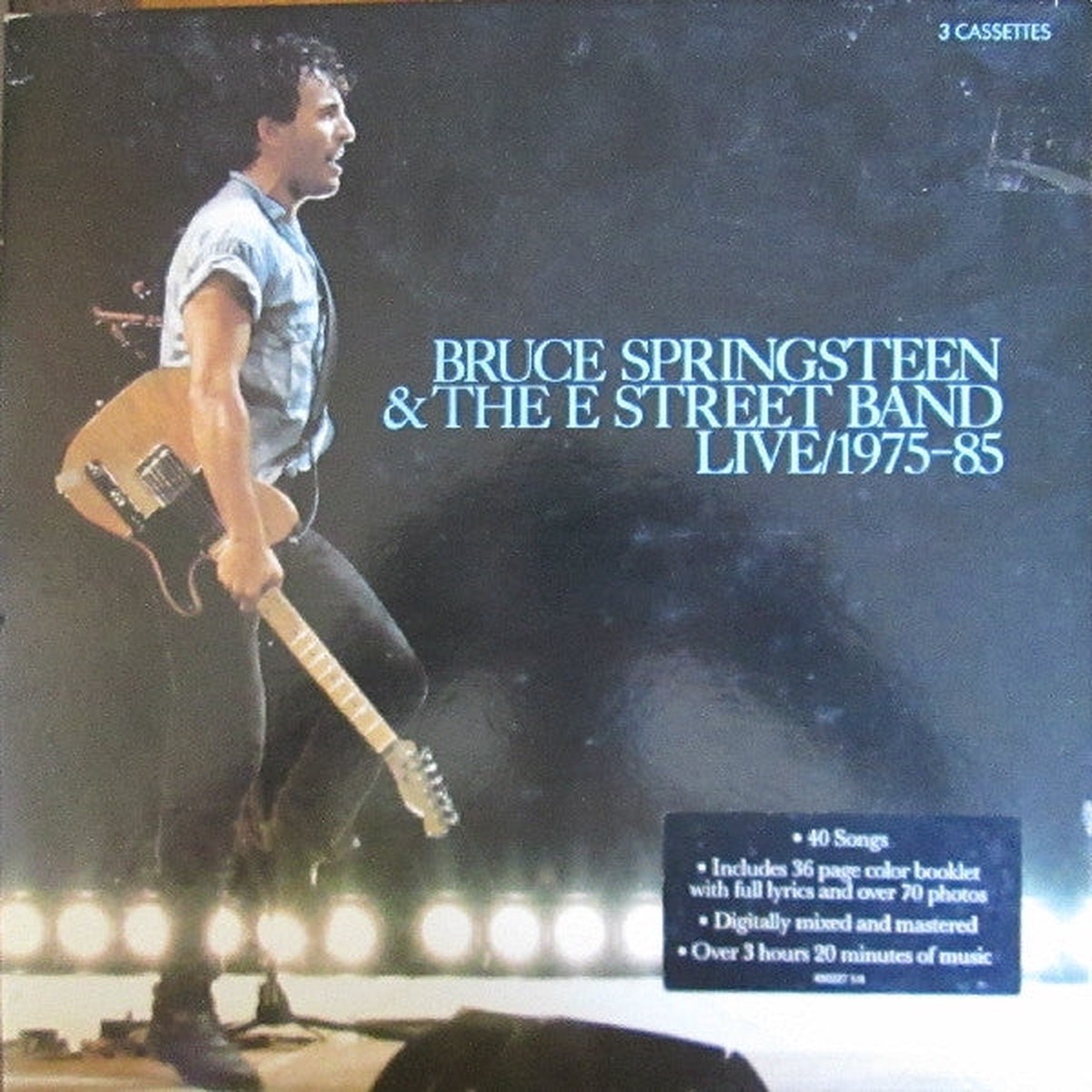 Bruce Springsteen The E-Street Band - Live1975-85 (3xCassette) (Near Mint (NM or M-))