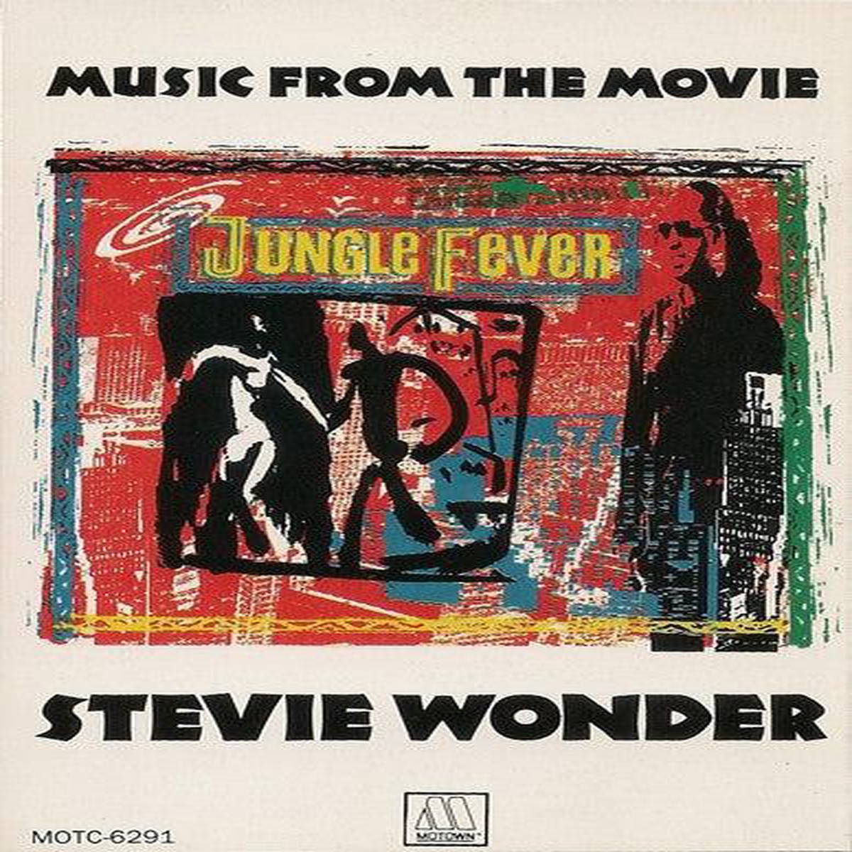 Stevie Wonder- Jungle Fever Soundtrack (Used Cassette)