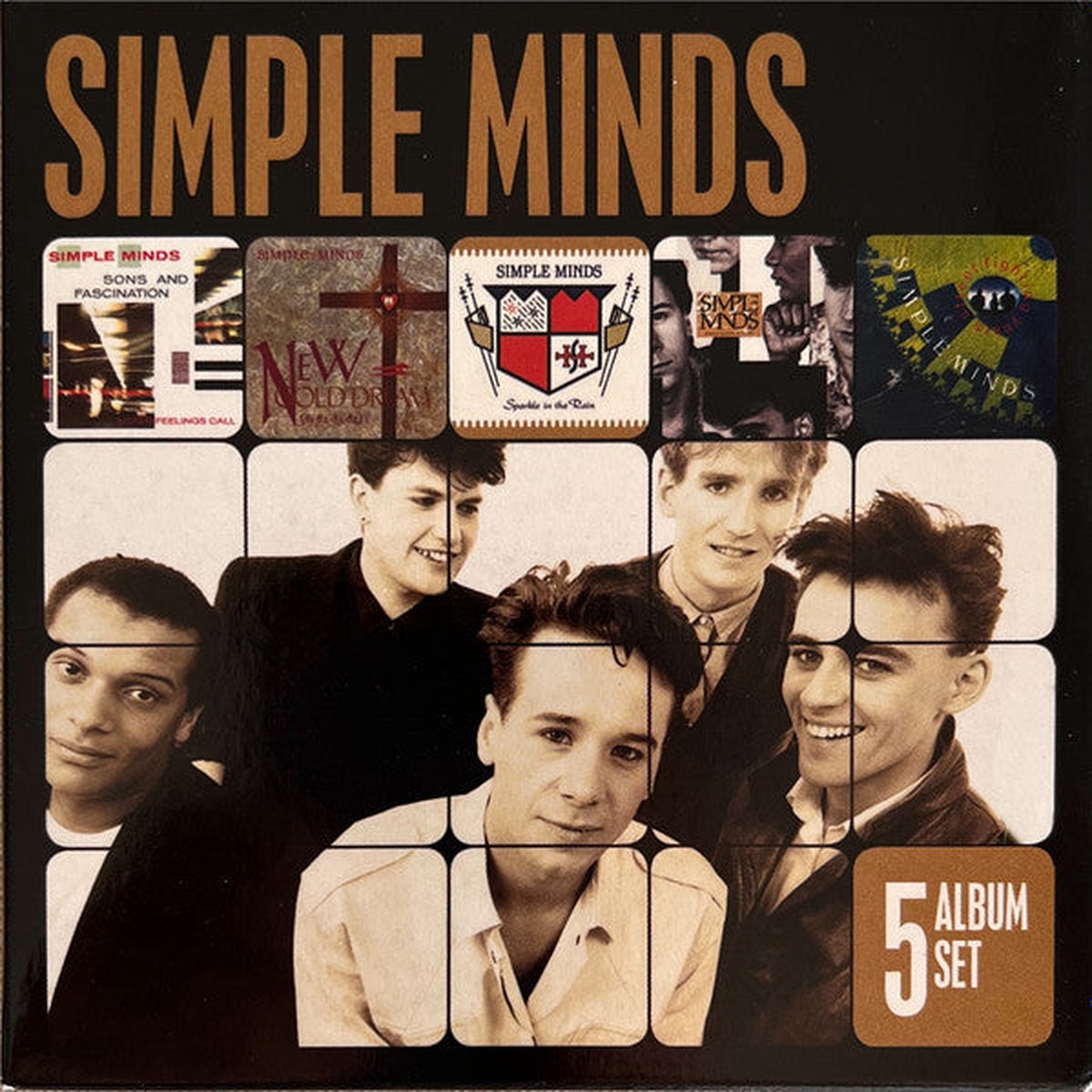 Simple Minds - 5 Album Set (Box Set) (Near Mint (NM Or M-))