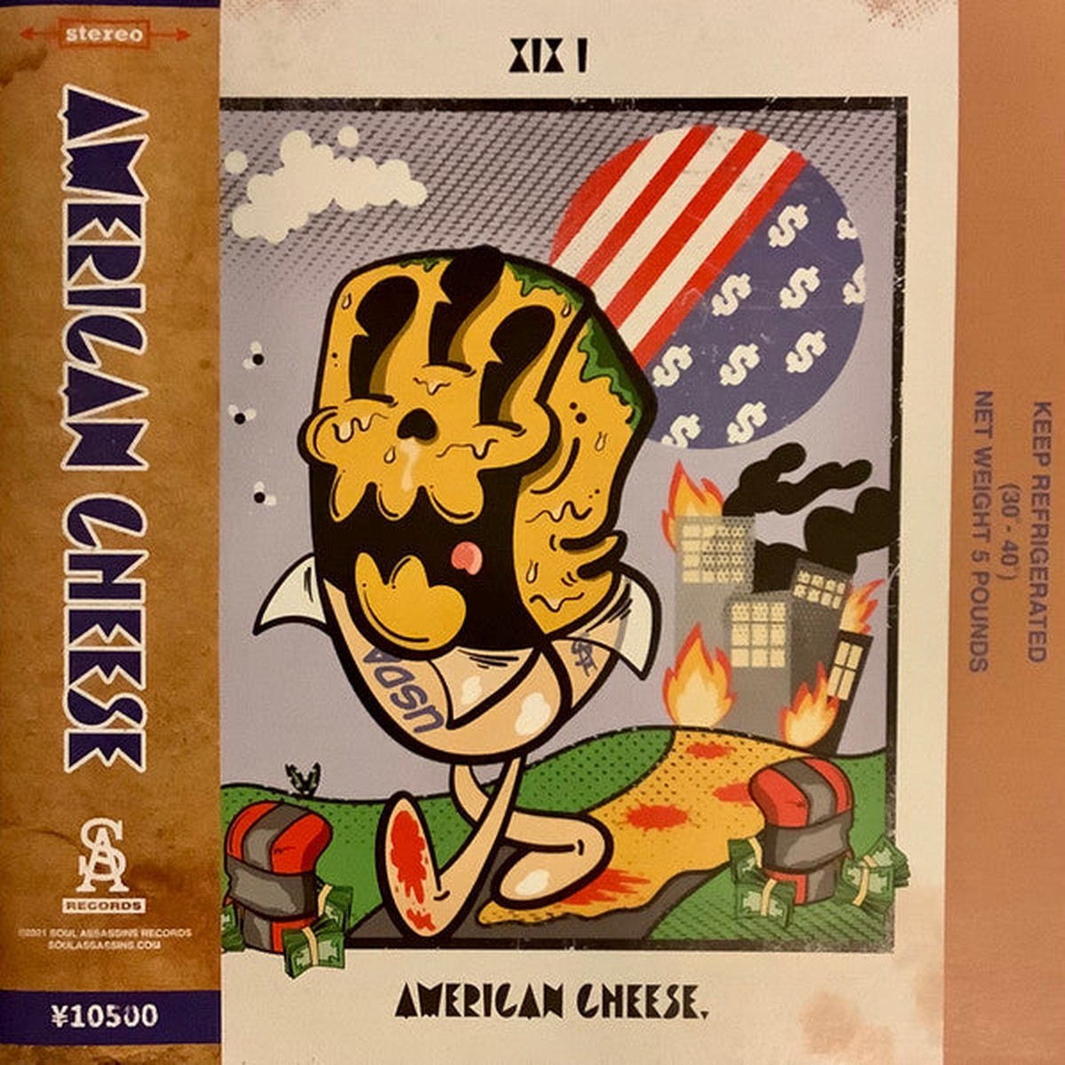 DJ Muggs (Cypress Hill)- American Cheese (Black Vinyl w Blue OBI)