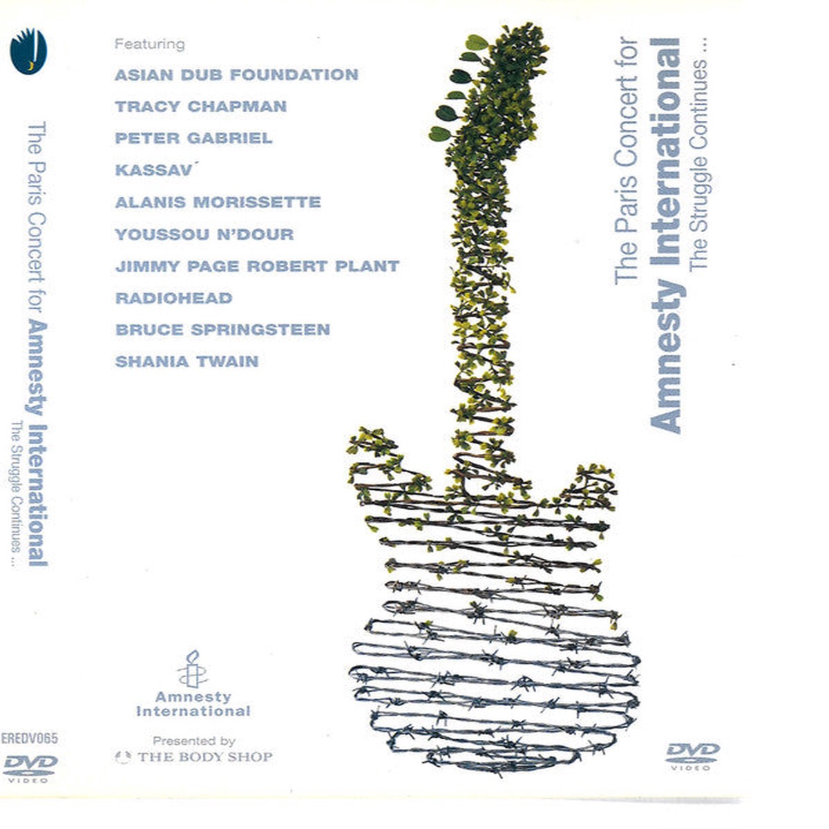 Various - The Paris Concert For Amnesty International The Struggle Continues (DVD) (Near Mint (NM Or M-))