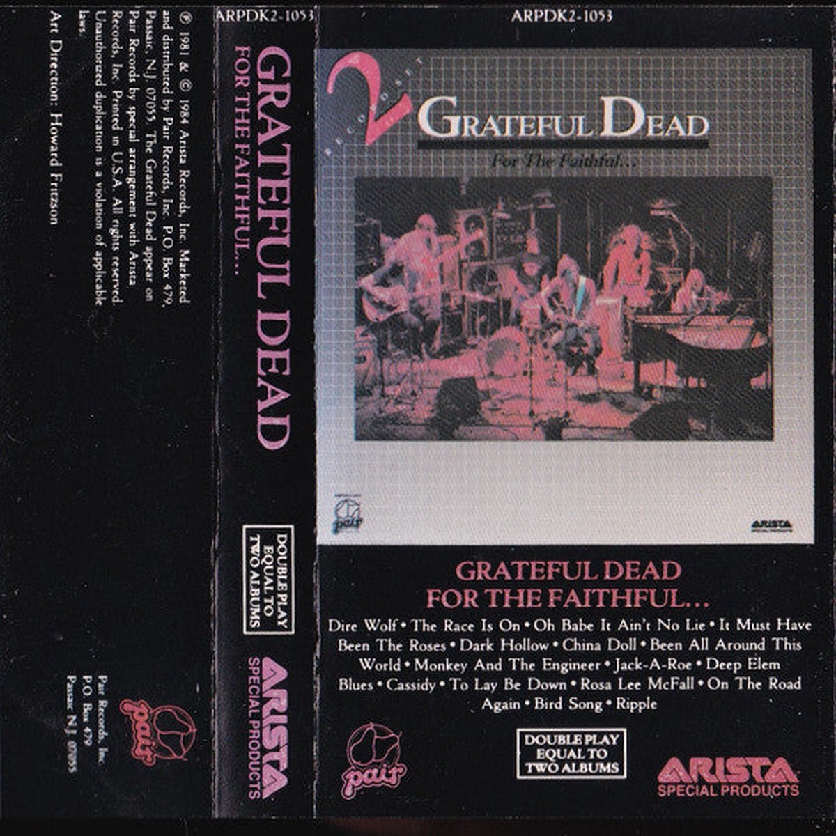 Grateful Dead- For The Faithful (Used Cassette)