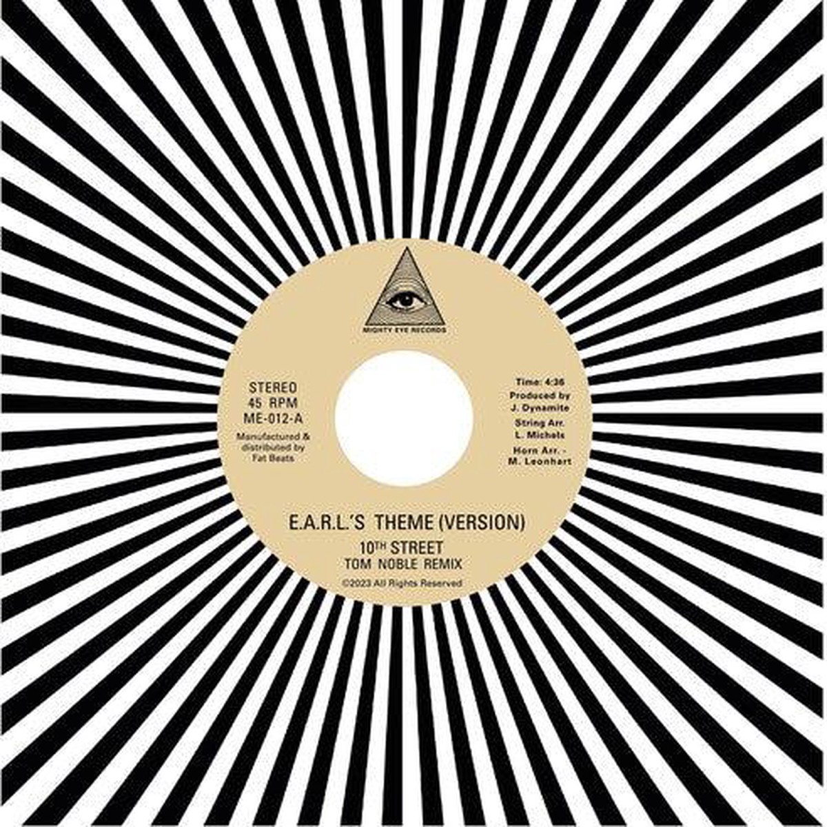 10th Street- EARLs Theme (Vinyl)