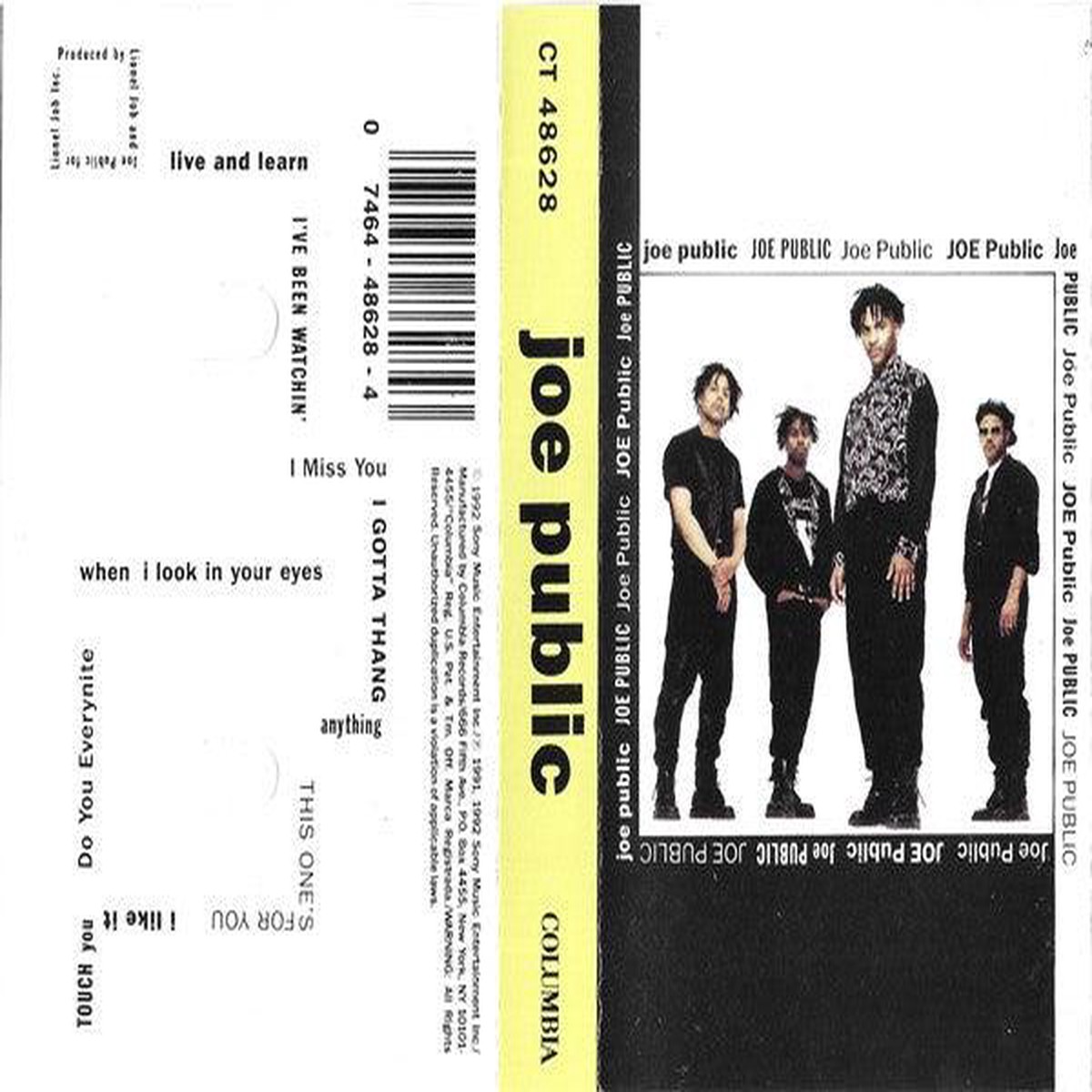 Joe Public- Joe Public (Used Cassette)