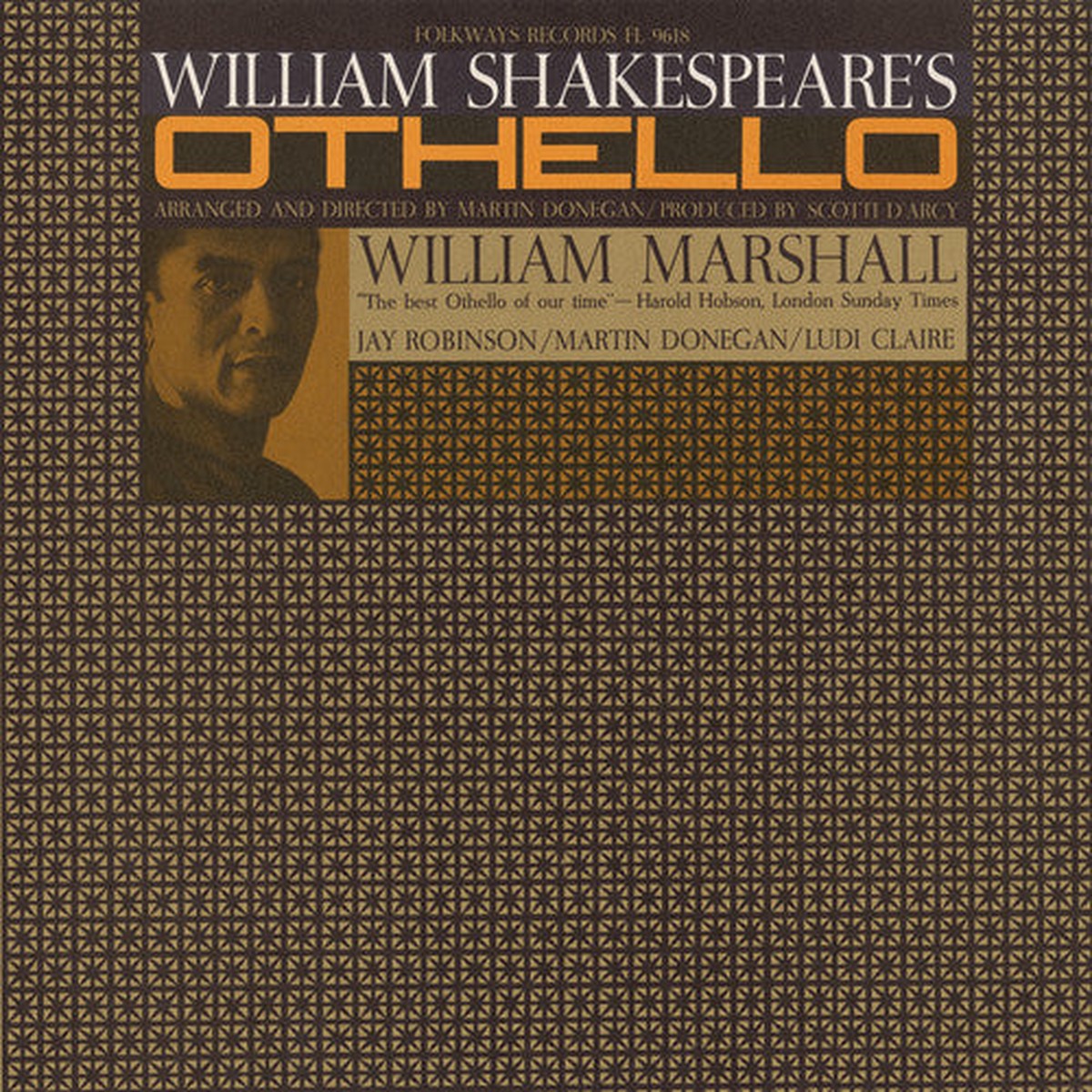 William Marshall- Othello William Shakespeare (CD)