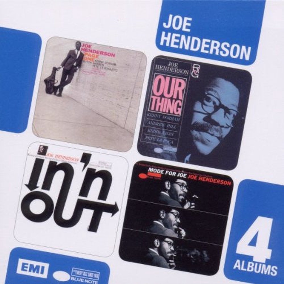 Joe Henderson - 4 Albums (Box Set) (Very Good Plus (VG))