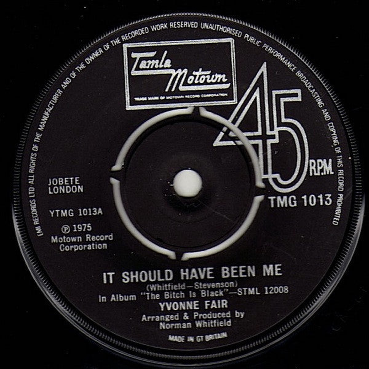 Yvonne Fair - It Should Have Been Me (7) (Very Good (VG))