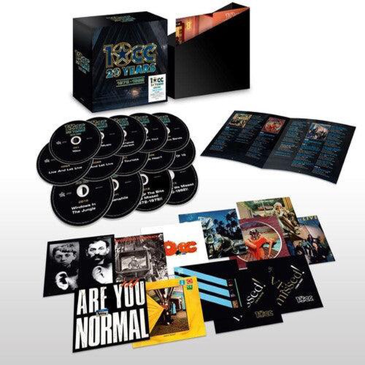10cc- 20 Years 1972-1992 - 14CD Boxset