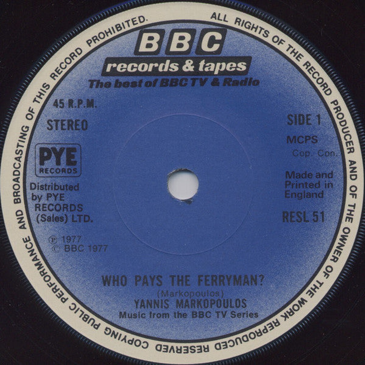 - Who Pays The Ferryman (7) (Very Good Plus (VG))