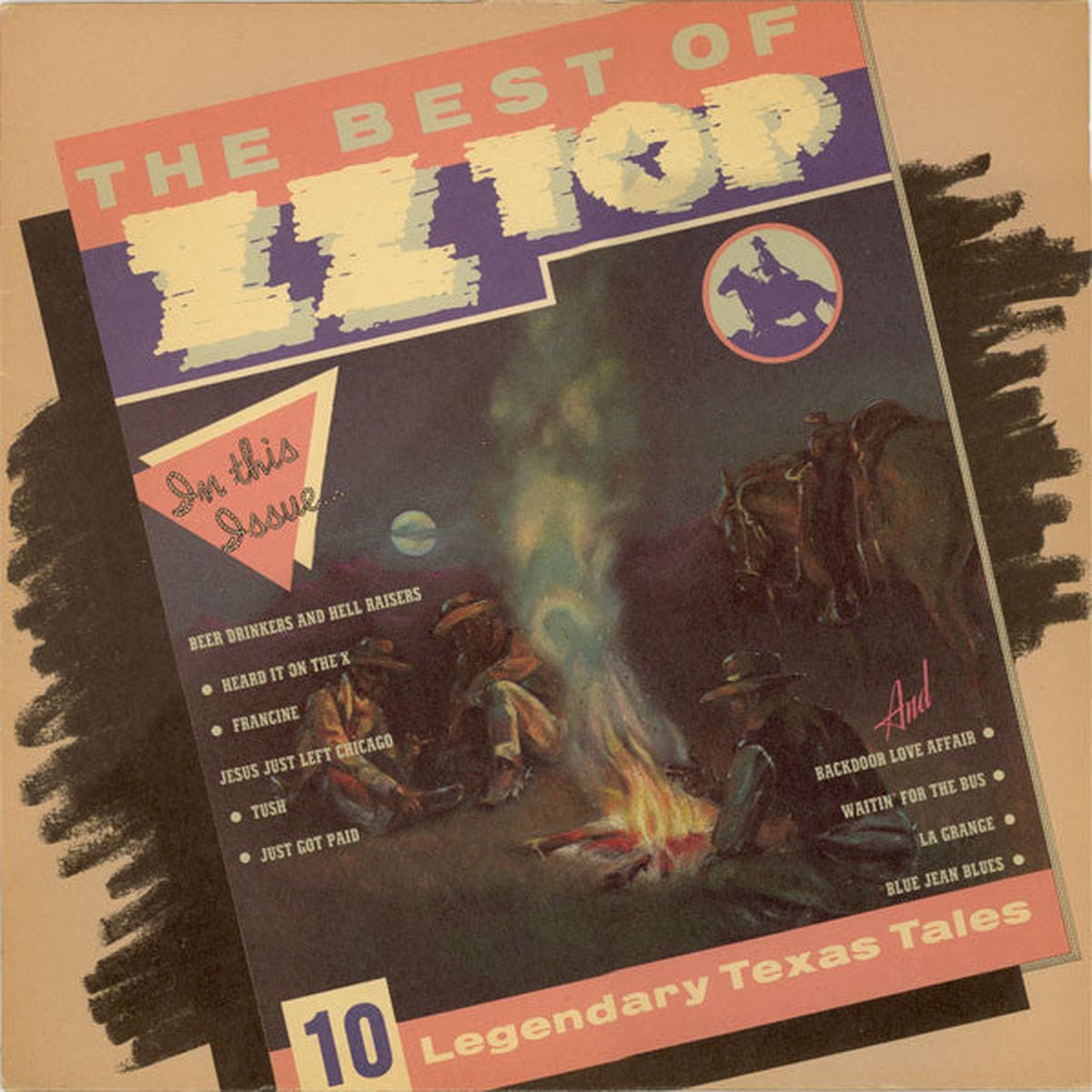 ZZ Top - The Best Of ZZ Top (LP) (Very Good Plus (VG))