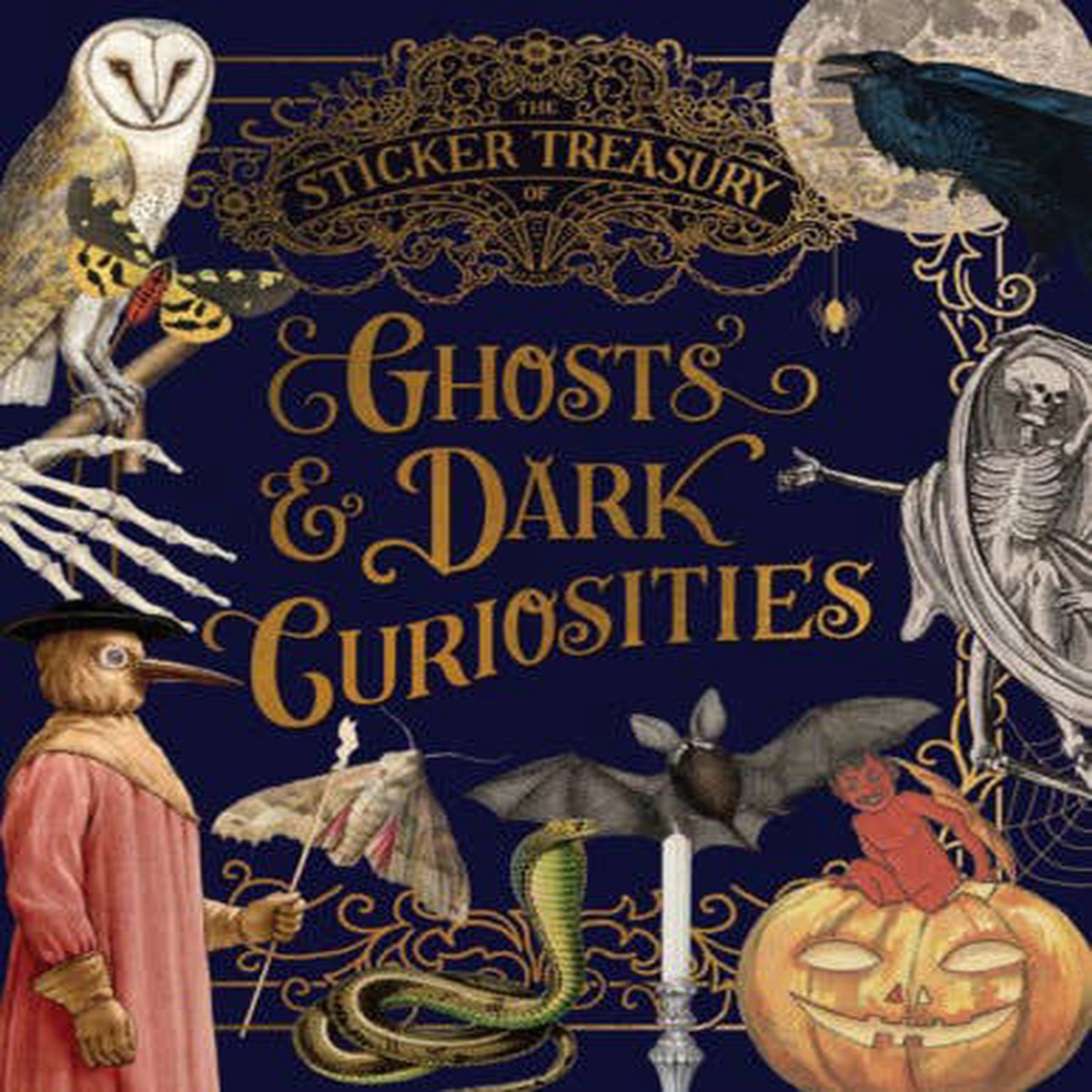 The Sticker Treasury Ghosts Dark Curiosities