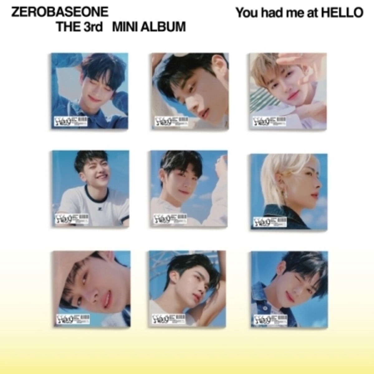Zerobaseone- You Had Me At Hello - Digipack - Random Cover (CD)